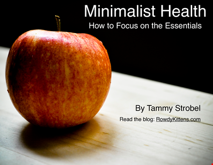 minimalist blog template for a health-focused audience | rowdykittens template