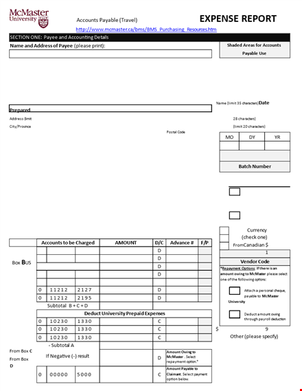 download expense report template - easy-to-use & customizable | 60+ formats template