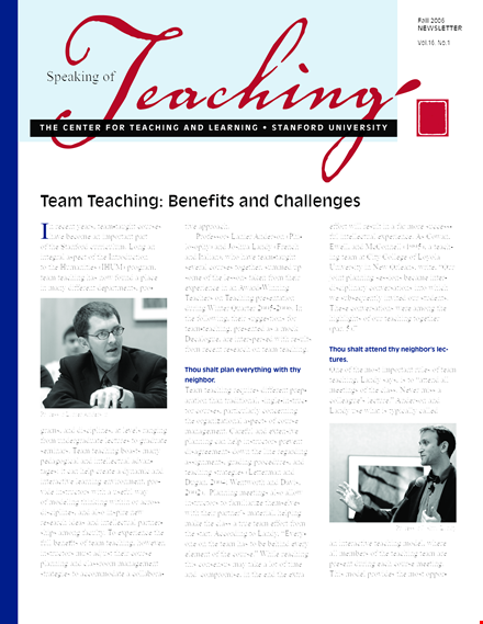 newsletter examples for teachers: engage students and inspire instructors template