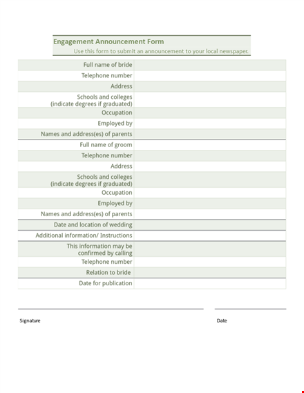 engage your audience with our press release template - submit your announcement now! template