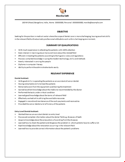 medical assistant resume sample template