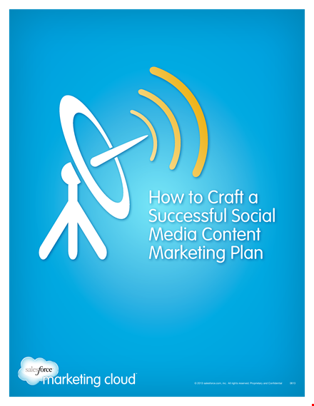 creating a social media marketing plan - marketing, media, social, content template