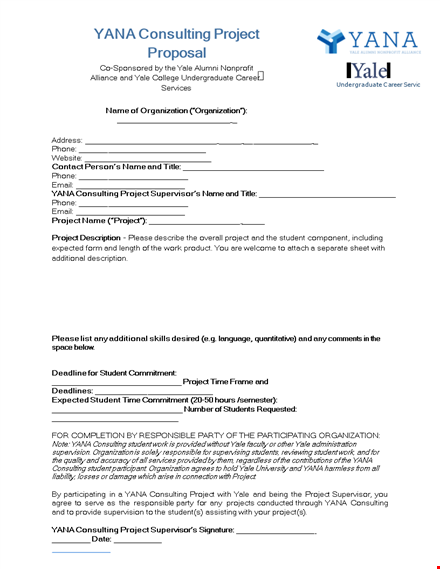 consulting proposal template for project: a comprehensive solution for students and consulting needs template