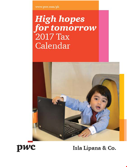 pwc ph tax calendar template