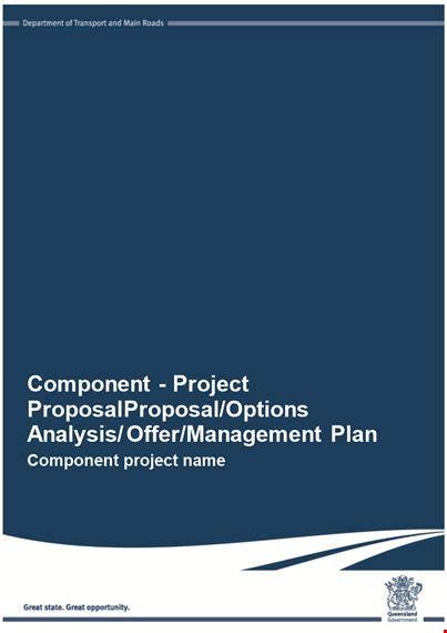 customizable project proposal template - create winning proposals template