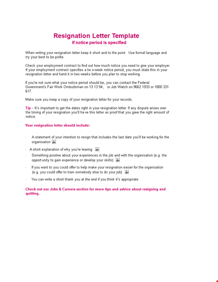 journalist thank you letter resignation template