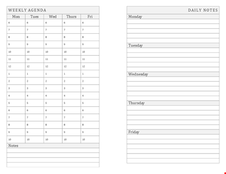 diy planner template template