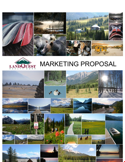 real estate marketing proposal template - create effective property listings template