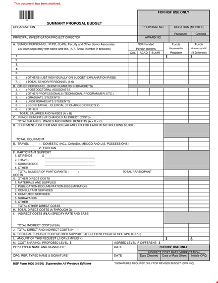 travel budget proposal template template