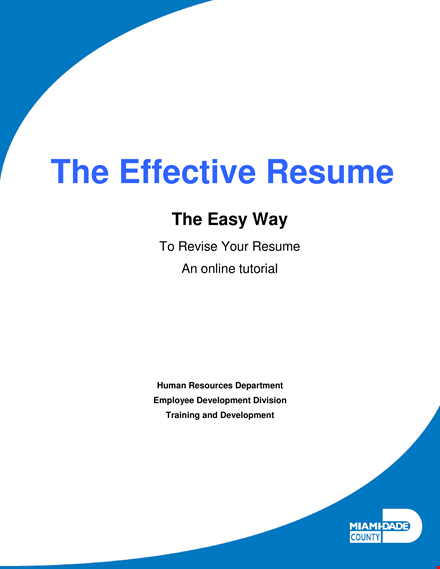 hybrid combination resume - create an effective resume online for county applications template
