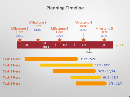 plan your milestones with our timeline template template