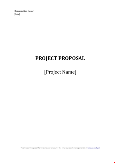 consulting proposal template - project information, phases included template