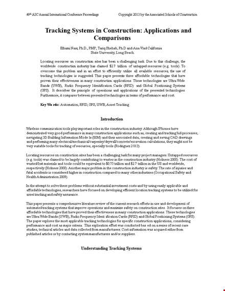 construction equipment tracking template - manage efficiently with technology template