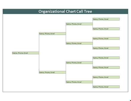 phone tree template for easy organizational communication template