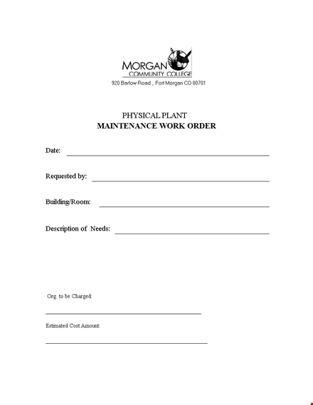 create a professional order form template - easy and efficient | barlow template