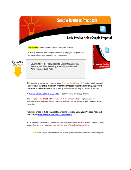 product offer letter - professional proposal for cleaning products | natural solutions template