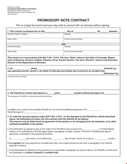 download promissory note template for contract dispute | plaintiff vs defendant default template