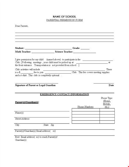 download permission slip for {address}: parent/guardian consent template