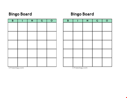 create bingo cards for free | printable bingo card template | customizable bingo board template