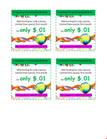 save big with printable coupon templates template