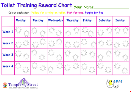 toilet training reward template