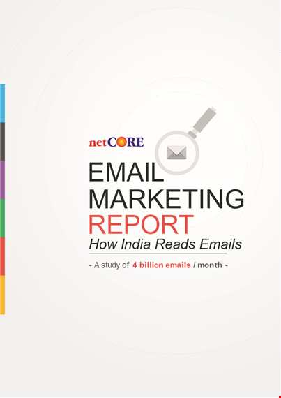 email marketing report template