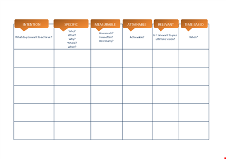 achieve your goals with our smart goals template - use our virtual assistant or your va template