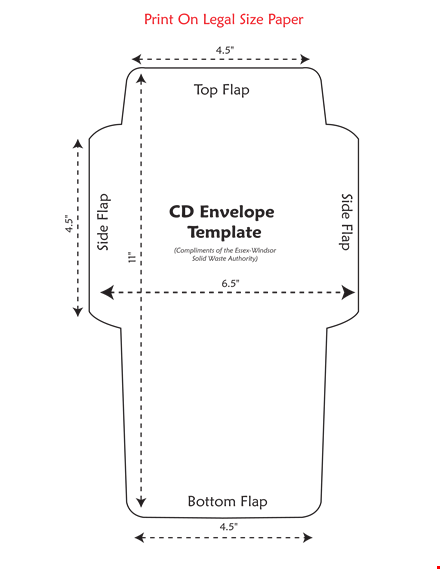 printable legal envelope template - customize and print template