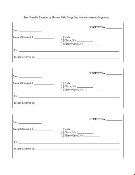 editable receipt template