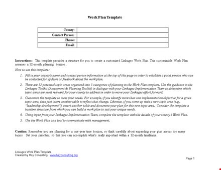 efficiently organize your tasks with our work plan template template