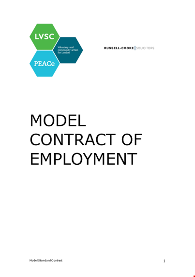employment contract - manage leave with your organisation template