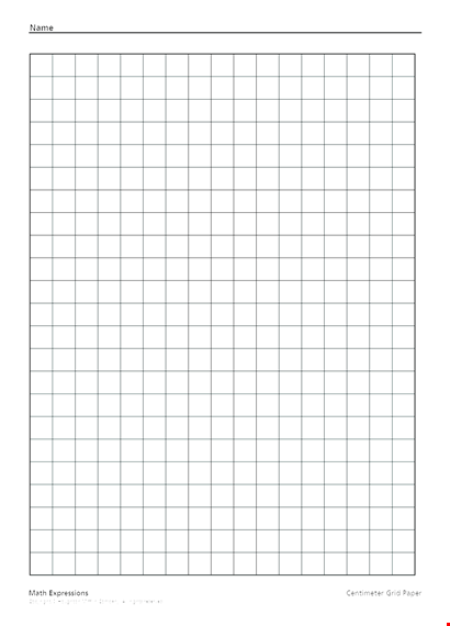printable math expressions grid paper | houghton copyright | free pdf download template