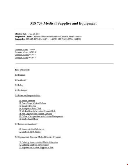 medical office inventory template
