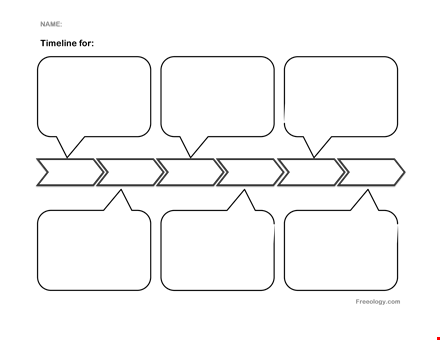 free blank timeline sample template