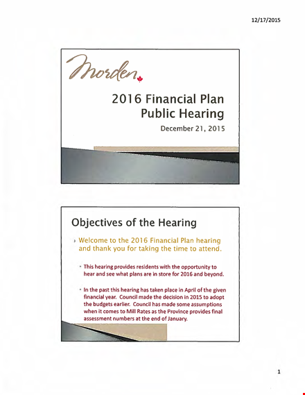 financial planning presentation template - customize and deliver compelling financial plans template