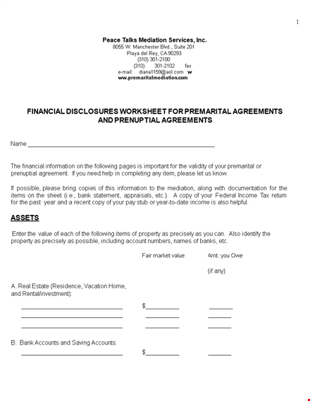 protect your assets with our prenuptial agreement template template