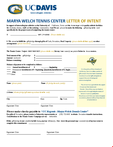 winning letter of intent for tennis template