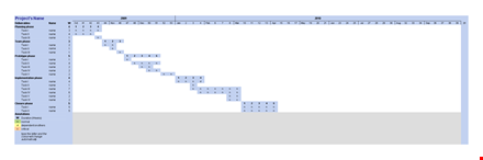 download grantt chart template for effective phase planning template