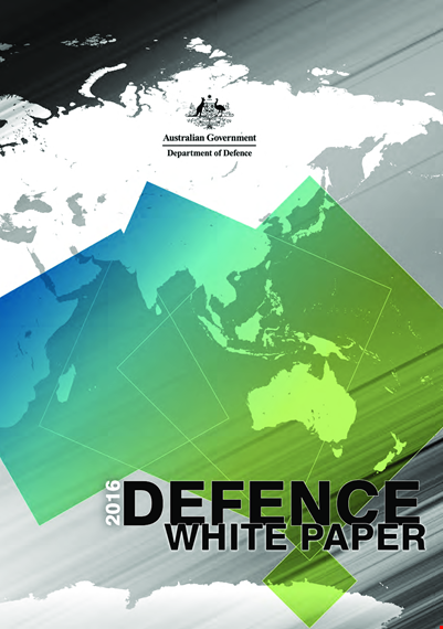 defence white paper template template