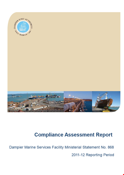 compliance assessment template