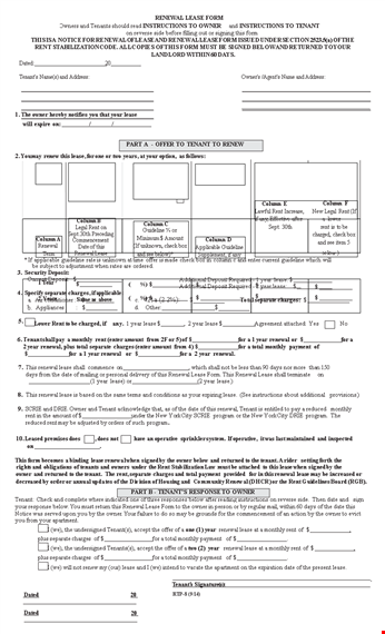 renew your lease with ease: tips and template for writing a lease renewal letter template