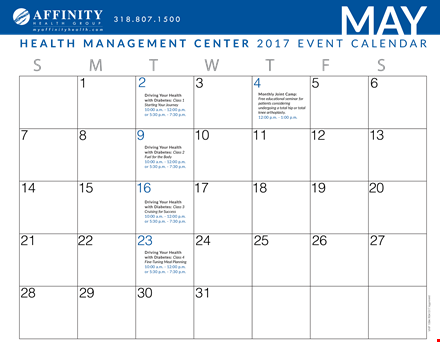 event management template