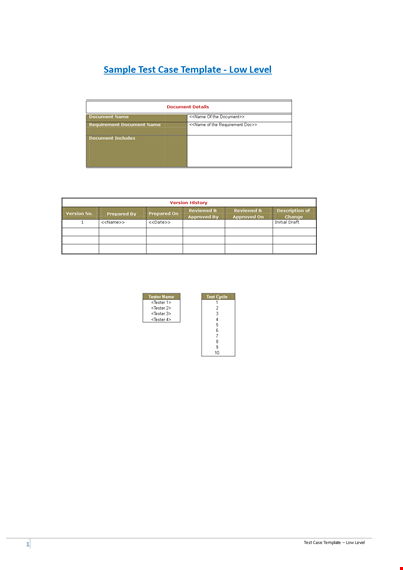 download our test case template for efficient document management template
