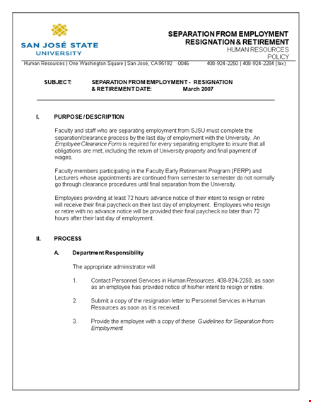 retirement announcement template for employee at university: clearance included template