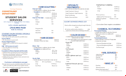 fc student salon menu prices specials template