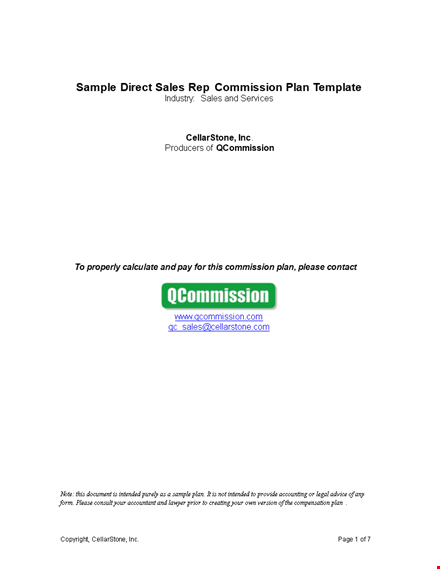 sales commission agreement template for company template
