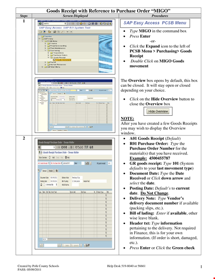 goods purchase order receipt template