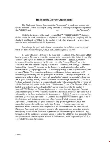 license agreement template - create a comprehensive and legally binding agreement template