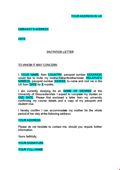 to whom it may concern letter for passport template