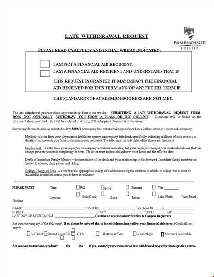 college application withdrawal letter template